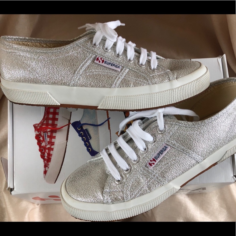 Superga Lamew Silver Sneakers
